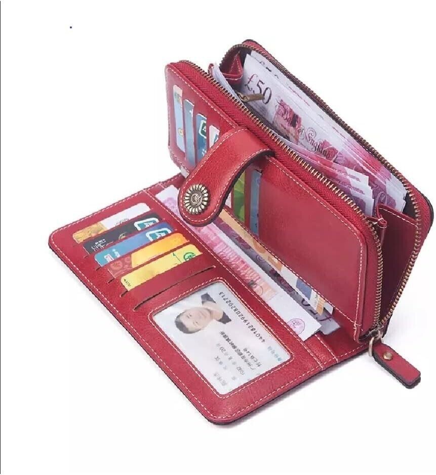 RoyalEm Ladies RFID Purse/Women Genuine Leather Purse/Ladies Leather Wallet eBay