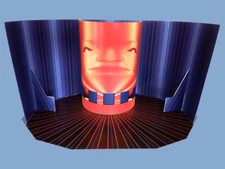 TRON MCP Master Control Program custom playset for Tomy figures free shipping