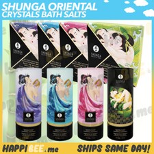 Shunga Oriental Crystals Bath Salts  LOVEBATH Couple Shower Massage Gel Lotion