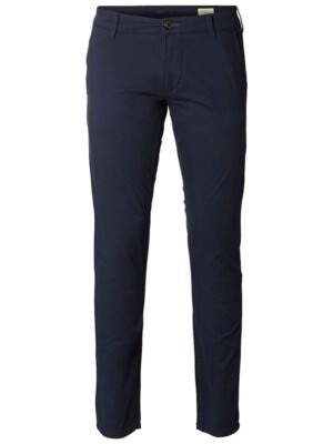 Selected Three Paris Navy Chinos 32x32 TD130 FF 06
