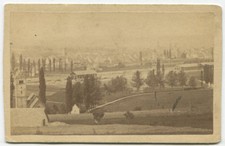 BIRDSEYE VIEW OF VILLAGE. CDV. 