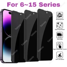 Privacy Screen Protector Tempered Glass Wholesale For iPhone 15 14 13 12 X 8 7 6