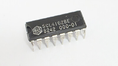 SSS SCL4162BE: 16-Pin CMOS DIP IC: Synchronous 4-Bit Counters: NOS: Rare Device