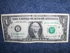 ONE DOLLAR FEDERAL RESERVE NOTE WITH FIVE-OF-A-KIND SERIAL NUMBER FREE SHIPPING! — photo 3