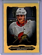 2021-22 Ultimate Collection Signature Masterpieces #USMPI Shane Pinto RC AUTO