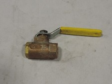 APOLLO 8010101 1/4" Ball Valve, Bronze Body, Threaded Ends