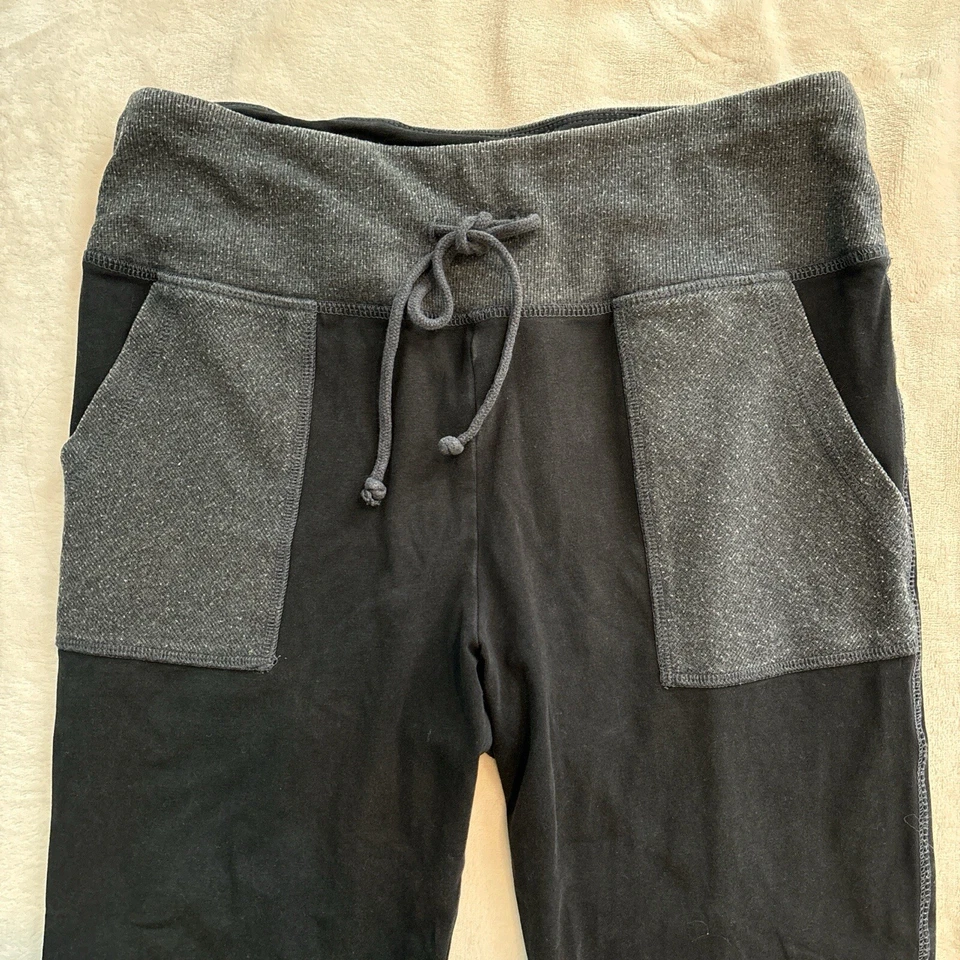 Leggings grandes Wild Fable para mujer negros gris carbón con bolsillos de retazos Foto 4 de 4