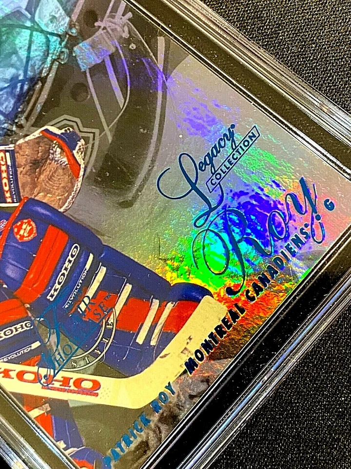 2012 Patrick Roy SP /150 Fleer Retro CSG 9 Showcase Row 2 Legacy Collection 2967 - Image 2 of 3