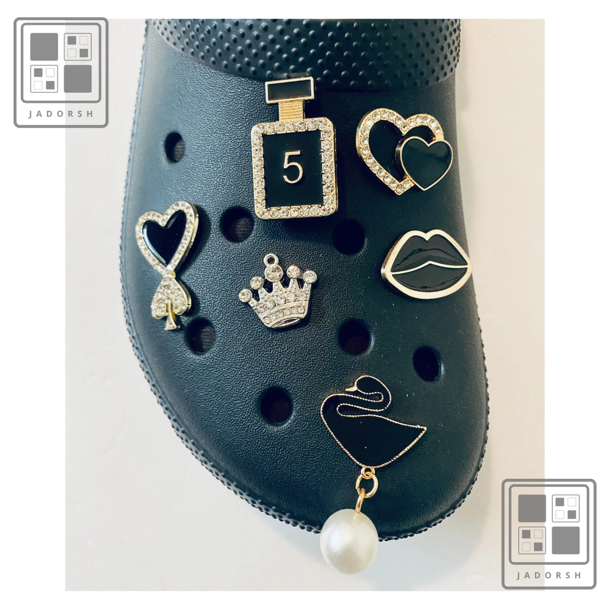 6 Luxury Designer Croc Charm Jibbitz Gibbets Only for Sale in Oakland Park,  FL - OfferUp