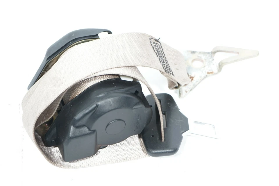 94-99 MERCEDES S420 S500 W140 TRASERO DERECHO PASO LATERAL CINTURÓN RETRACTOR BEIGE OEM Foto 2 de 4