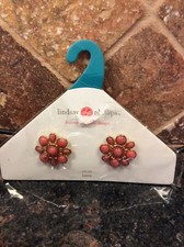 Lindsay Phillips interchangeable Shoe Charms snaps Karen Beaded flower pink