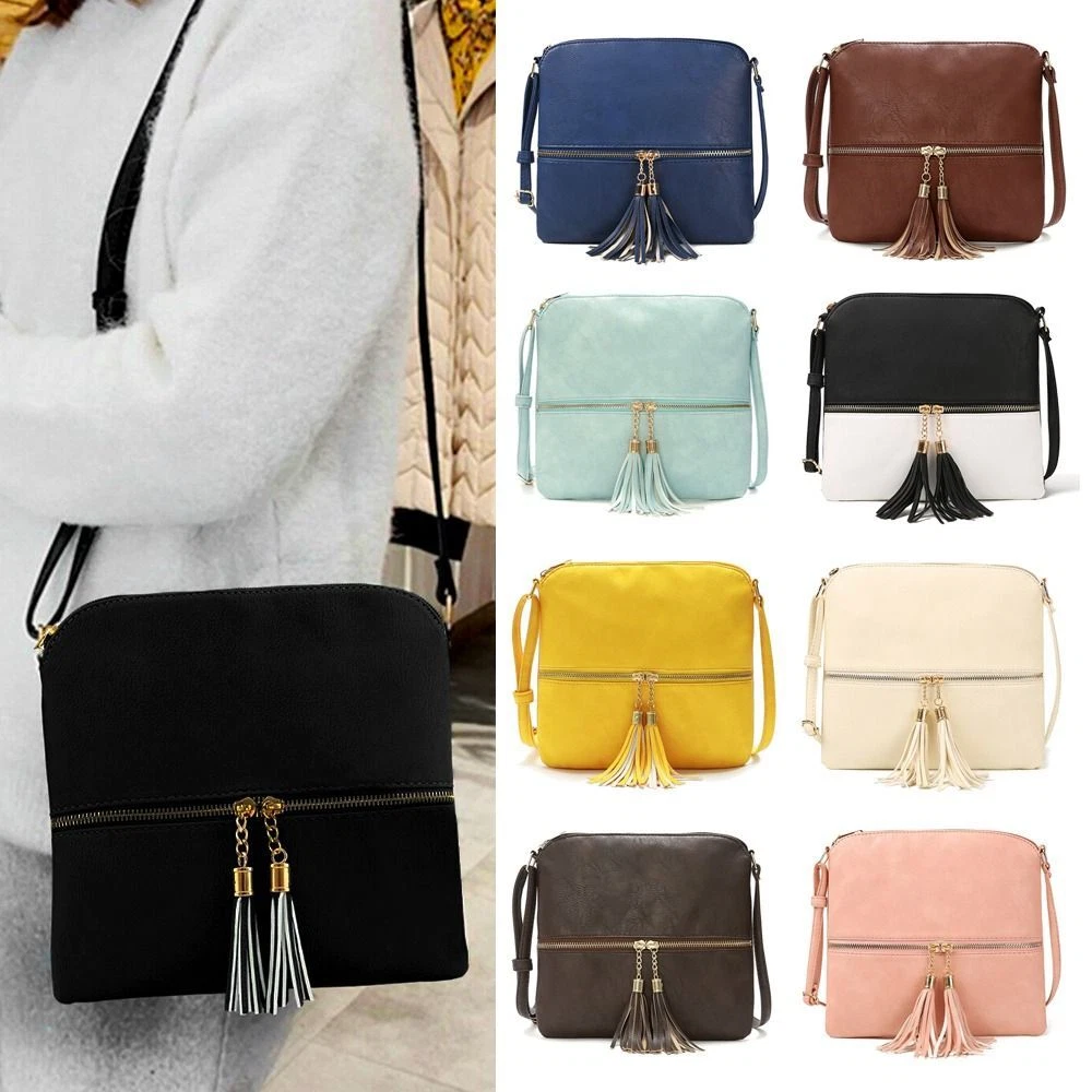 Fashion Women Shoulder Bag Pu Leather Crossbody Bag Soft Messenger