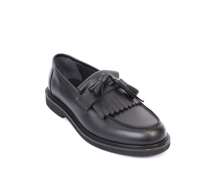 Giovanni Conti 7704b Black Leather Classic Dress Shoes 45  display picture 3