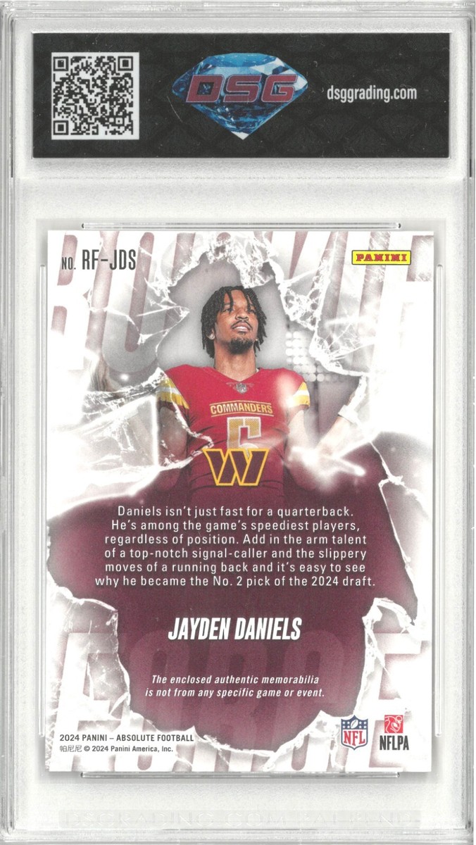 2024 Panini Absolute - Rookie Force Jayden Daniels #RF-JDS (MEM