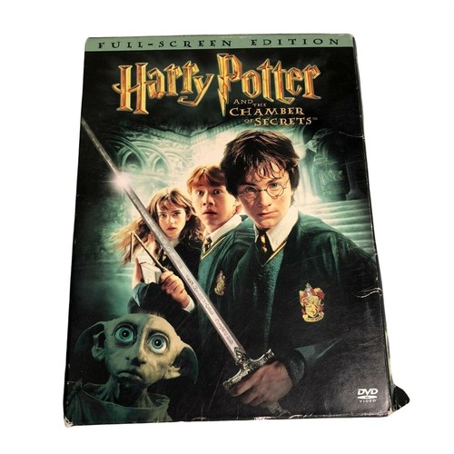 Harry Potter et la Chambre des Secrets (DVD, 2003, Lot de 2 disques, Full Frame) - Photo 1/9