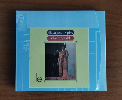 CD - ELLA FITZGERALD - ELLA AT JUAN LES PINS - 2 CD VERVE 2002 NEU VERSIEGELT