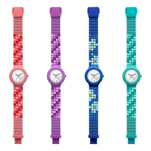Orologio HIP HOP donna MOSAIC, cinturino in silicone, SOLO TEMPO - 3H | eBay