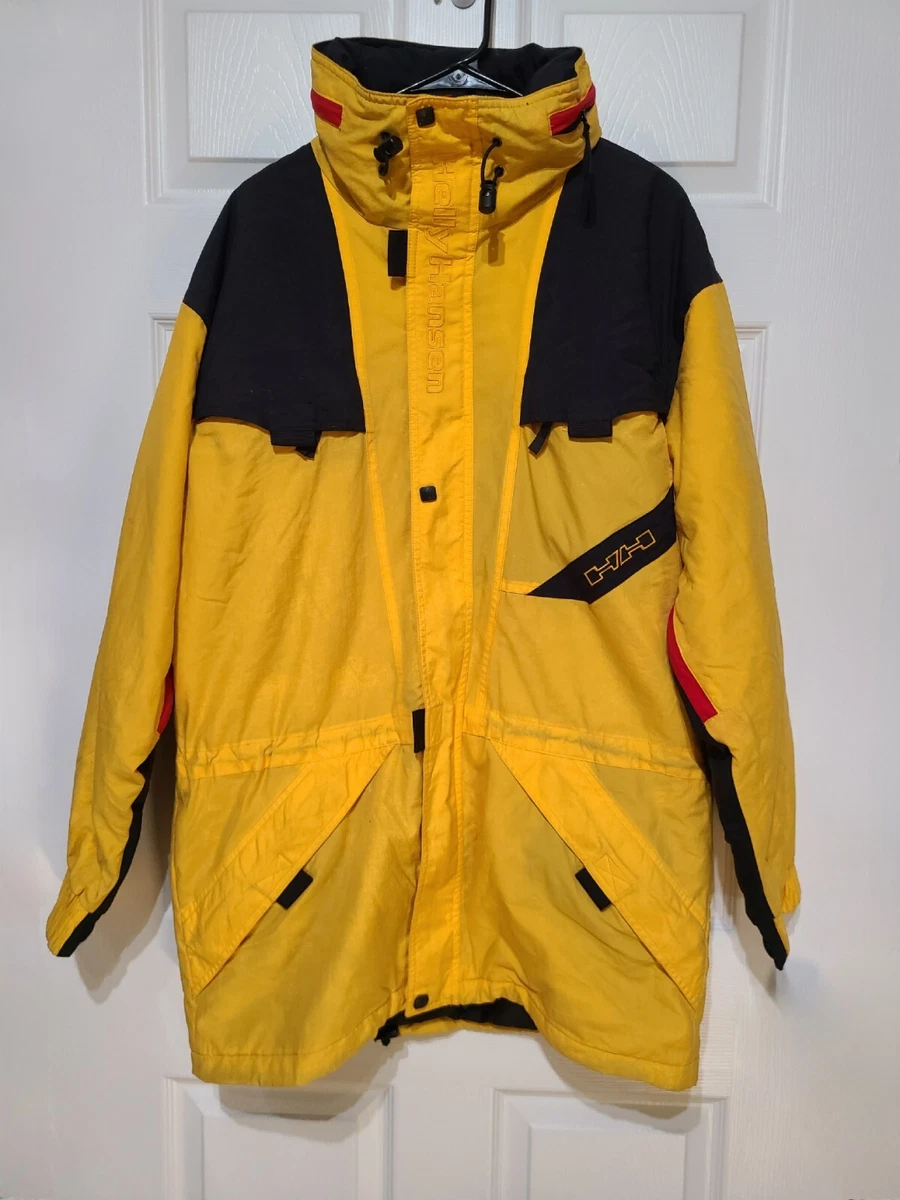 Helly hansen shop yellow ski jacket