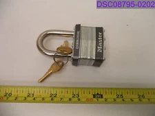 Master Lock Keyed Padlock P/N 5KALF