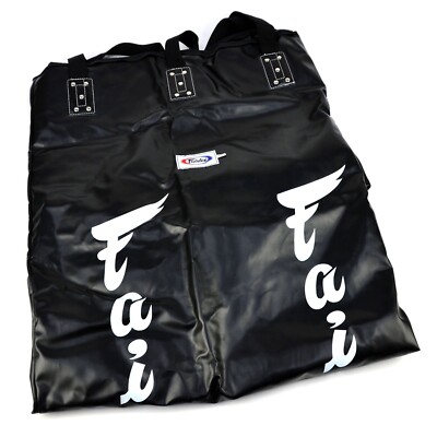Fairtex Boxsack schwarz 7ft Pole Muay Thaiboxen (ungefüllt) HB7