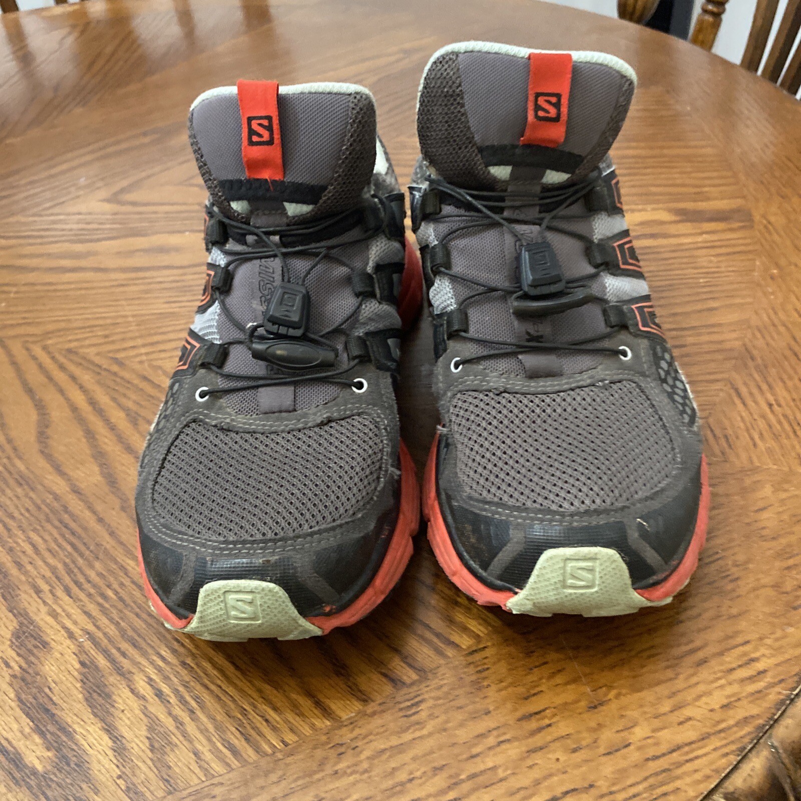 Size 9.5 - Salomon X Mission 3 Black/Gray/Red