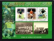 Tuvalu 2005 - Stars of World Cup Soccer - Sheetlet - MNH