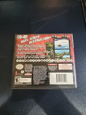 Godzilla Unleashed Double Smash Nintendo DS CIB | eBay