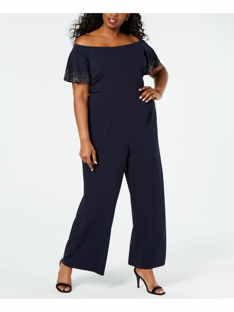 navy evening jumpsuit