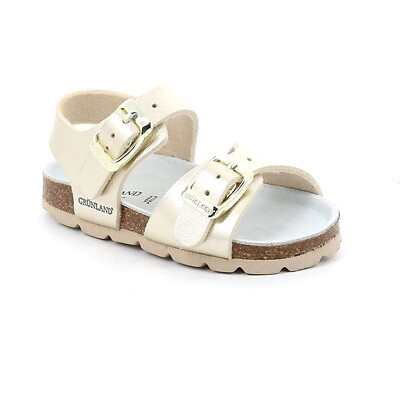 Mädchenschuhe GRUNLAND - Art. ARIA SB0392 40 - Farbe PLATINO Sandalen