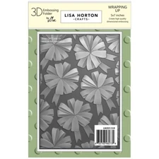 Lisa Horton Crafts Embossing Folder Wrapping Up