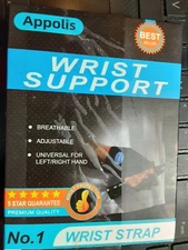 Appolis Wrist Support Adjustable Wrist Wrap. Suitable For Both Hands.