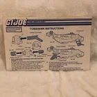 GI JOE ARAH 1986 Vintage Tomahawk Helicopter Blueprints Instructions
