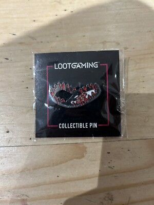 Loot Crate Gaming Exclusive - Gaming Bacon Bloody Bear Trap Collectible Pin 