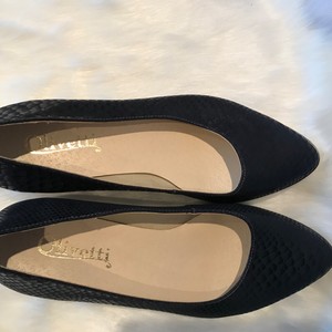 navy blue flat shoes uk