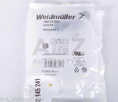 WEIDMULLER SAIB-4/9 SAIB49 1807230000 ! NEW !