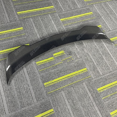 For Cadillac CT4 2020-2025 Gloss Black/Dry Carbon/Carbon Fiber Rear Spoiler Wing - Picture 23 of 35