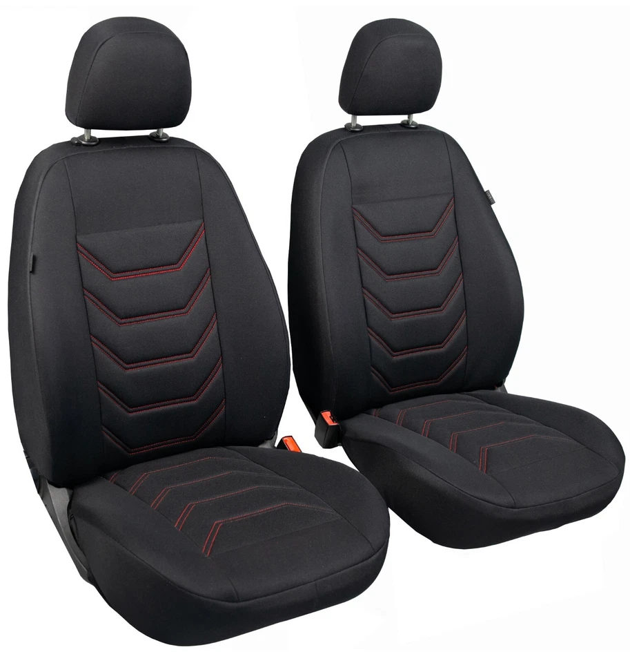 Car covers seat covers comfort protective covers complete set for VW Caddy black cover - Image 2 of 4