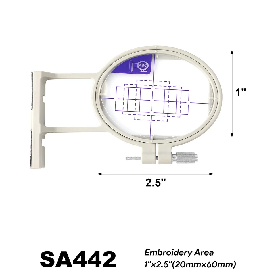 SA442/SA443/SA444/SA445 Sewtalent embroidery Hoop for Brother Embroidery Machine - Image 3 of 4