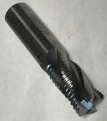 2 PCT Cobalt M42 Roughing End Mills 3/4” X 3/4”x 1-5/8 X 3-7/8 AOL X 4FL (MY3) - Picture 4 of 9