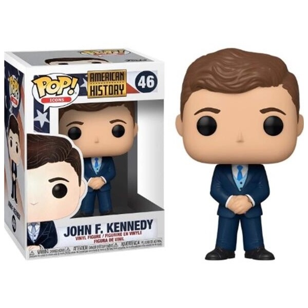 Caja Protectora + 45253 Funko Pop! Historia Americana - John F. Kennedy