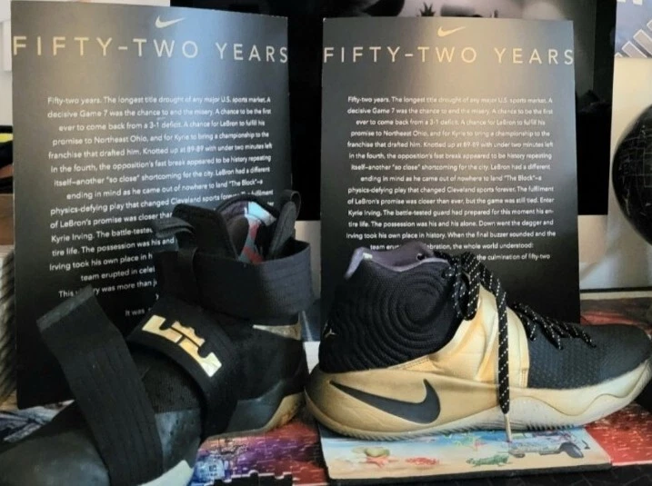 Kyrie x Nike LeBron Four Wins Game 7: Fifty-Two Years for Sale