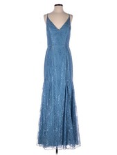 MoriLee by Madeline Gardner Women Blue Cocktail Dress 10