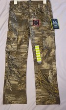 NWT Realtree Youth Camo Cargo Hunting Pants   Woodland Pattern Size 10-12 Youth