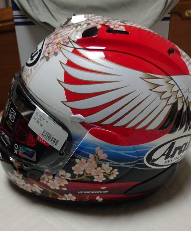 Arai full face helmet RX-7X Tsubasa XL SIZE 61-62CM #3209 | eBay