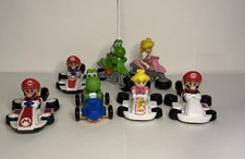 McDonald's Nintendo Mario Kart Happy Meal Toys - Lot of 7 Great condition