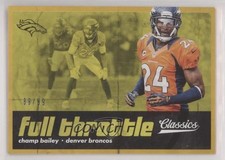 2018 Panini Classics Full Throttle Gold 89/99 Champ Bailey #14 HOF 0kz8