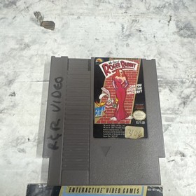 VTG Who Framed Roger Rabbit - NES Nintendo Classic Authentic Game & Manual