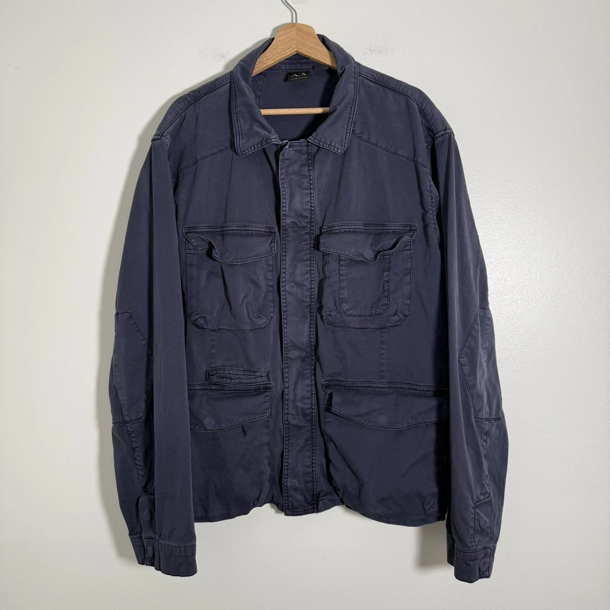 Armani Exchange Military Jacket Regular Size Coats, Jackets