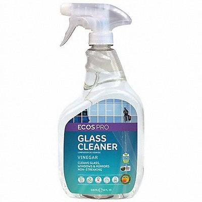 Ecos Pro Line PL93006CT Glass Cleaner, Vinegar Scent, 32 Oz Spray Bottle,