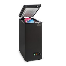 Chest Freezer Fridge 51L Freestanding Compact Mini Freezer Upright Small Freezer